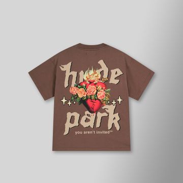 Hyde Park -Sacred Heart Tee Brown
