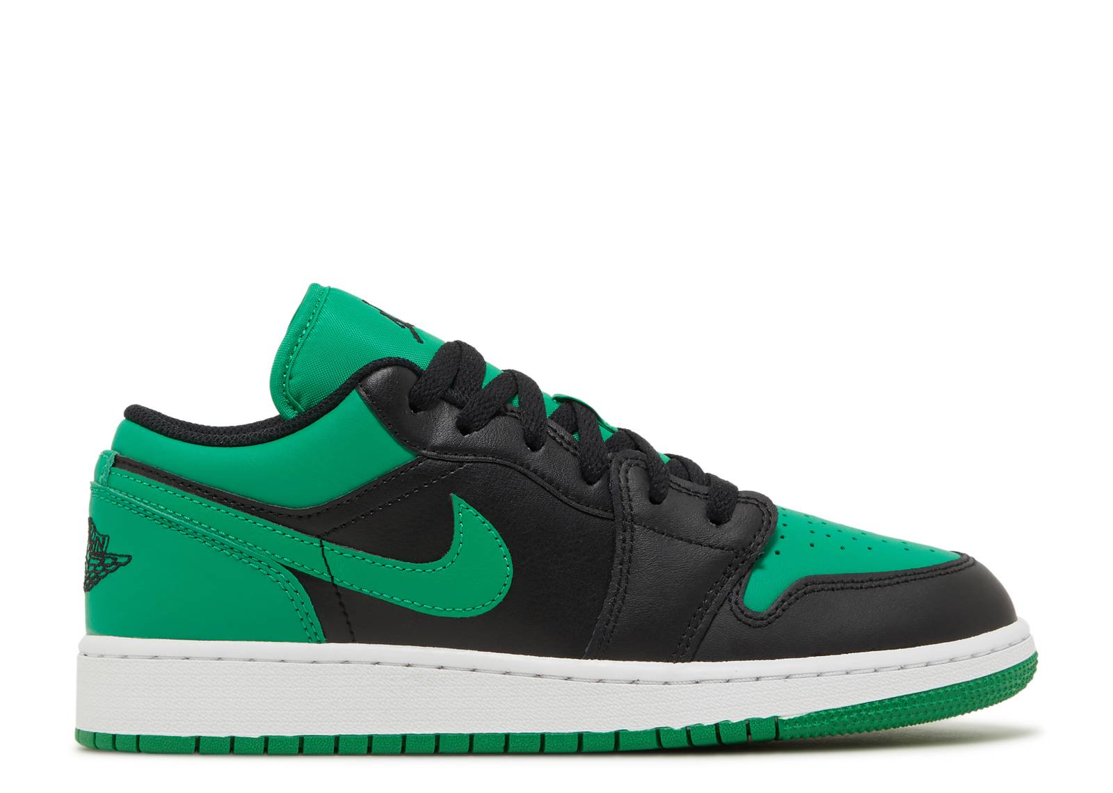 Air Jordan 1 Low GS Black Lucky Green – Run It Back Nashville